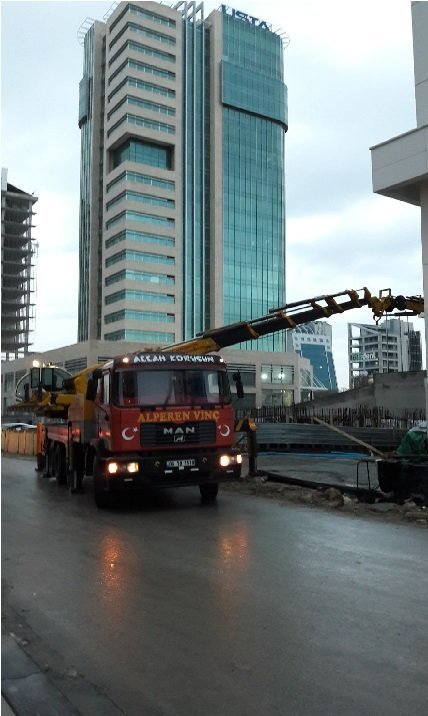 Ankara Batıkent ilçesinde kiralık vinçlerimiz